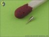 Master AM-48-008 F-16 Pitot tube & Angle Of Attack probes (1:48)